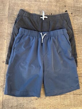Vineyard Vines Navy and Grey Performance Drawstring Shorts Bundle - Youth XL